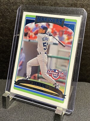 2006 Topps ICHIRO Opening Day Card BLUE #58 - Seattle Mariners