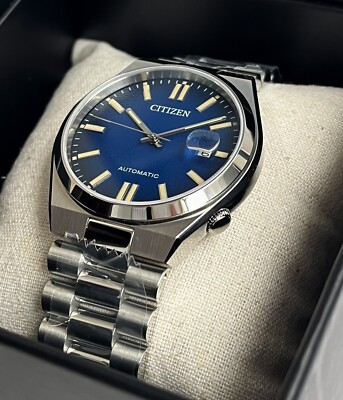New! Citizen Watch NJ0151-88L Tsuyosa Automatic Blue Dial  display picture 3