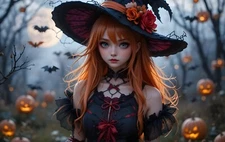 Digital Image Girl Photo Wallpaper Desktop Background Wall Art Original AI Photo