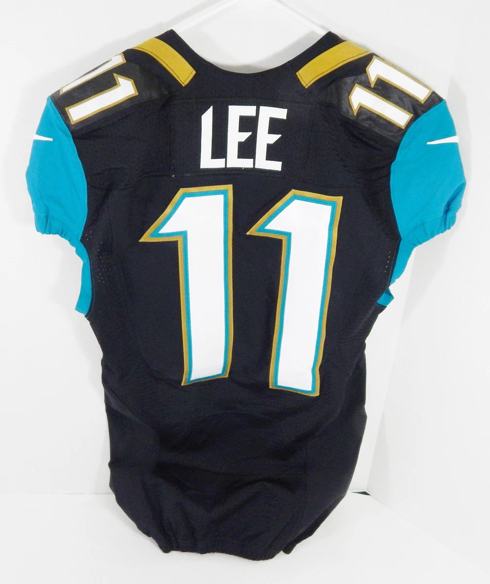2016 Jacksonville Jaguars Marqise Lee 11 Game Issued Black Jersey