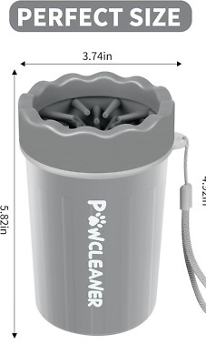 Comotech Dog Paw Cleaner - Various Size and Color - No Wrist Tassle