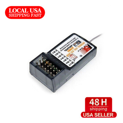US STOCK FlySky FS-R6B 2.4Ghz 6CH Receiver for FlySky TH9X FS-CT6B FS-T6 TX US