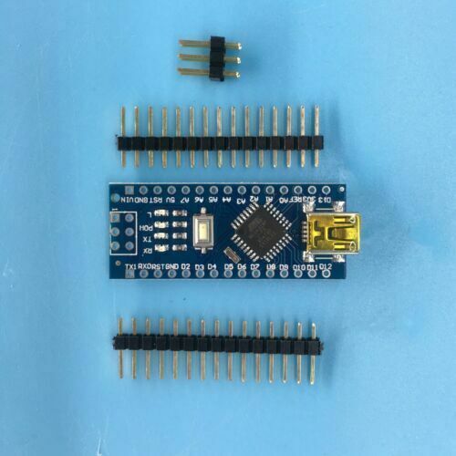 5V 16MHz Microcontroller Arduino Nano V3.0 Board With ATmega328P & CH340G USB Chip - ATmega328P CH340G Board - Foto 3