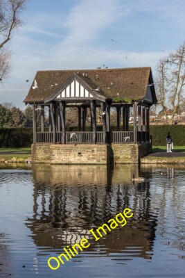 Foto 6x4 Musikpavillon am See, Broomfield Park, Palmers Green, London N13 F c2014