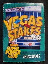 Nintendo Power Super Power Club Magazine Card #82 Vegas Stakes