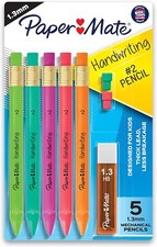Handwriting Triangular Mechanical Pencil Set with Lead Eraser Refil