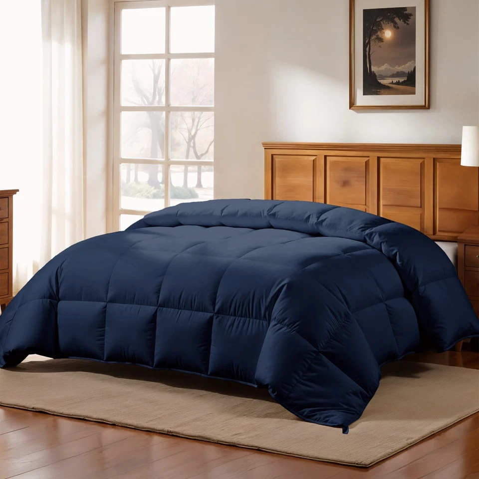 Luxury Bedding Comforter Duvet Insert With Corner Tab King Queen Size All Season