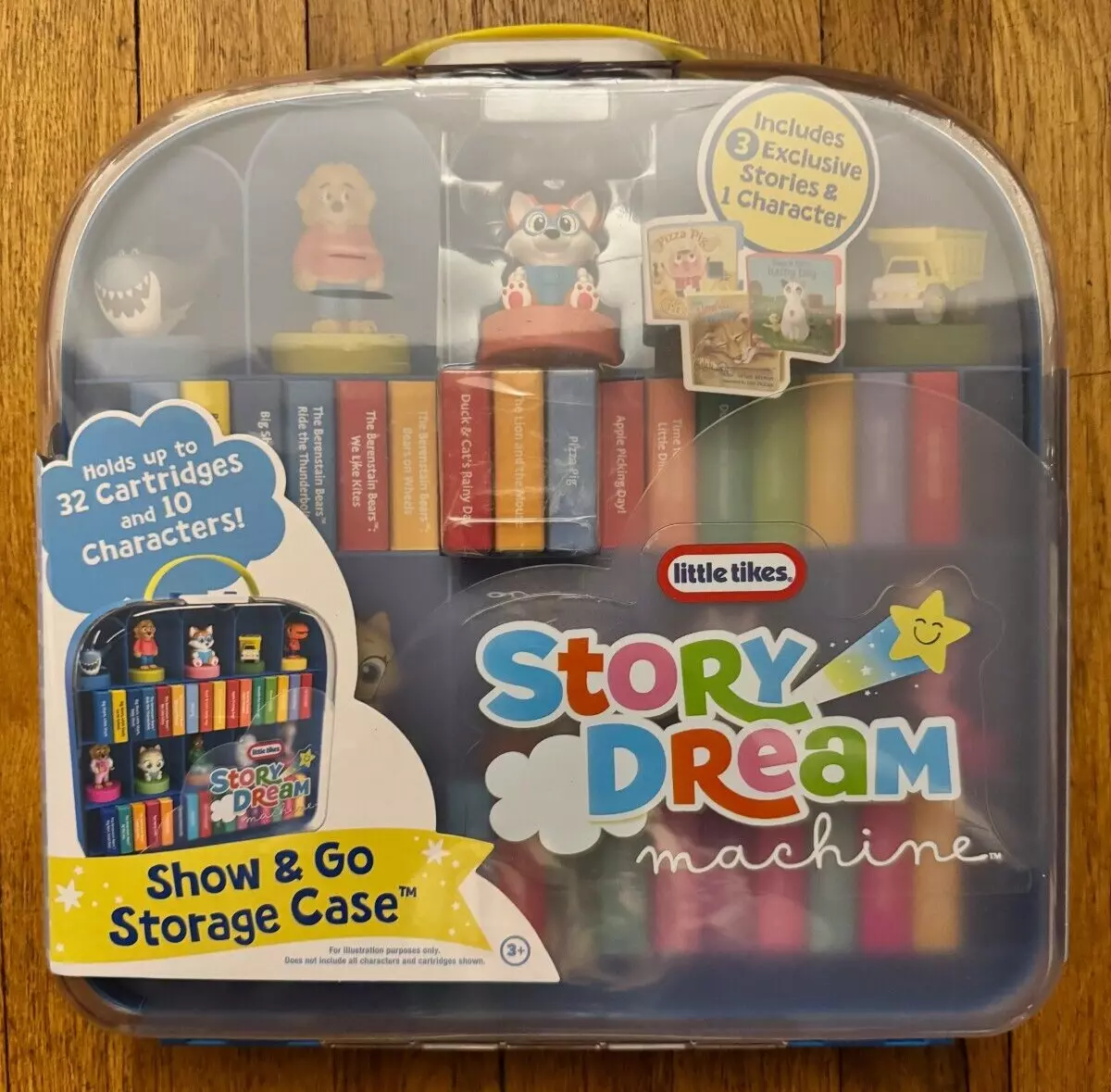 Little Tikes Story Dream Machine Show & Go Storage Case Exclusive Story Fox  NEW