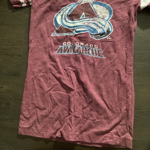 Reebok Girls Colorado Avalanche Purple Shirt Size M (10-12) - Picture 4 of 7