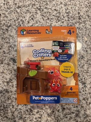 Learning Resources Coding Critters Pet Poppers Ripper the Dino