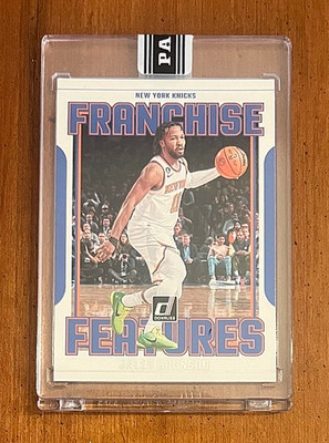 2023-24 JALEN BRUNSON PANINI FRANCHISE FEATURES CARD #7 - SEALED / UNTOUCHED