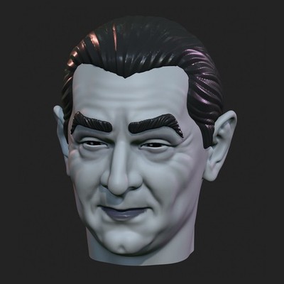 Young Blood and Brains Man Action Figure Head 1:9 or 1:6 Mego
