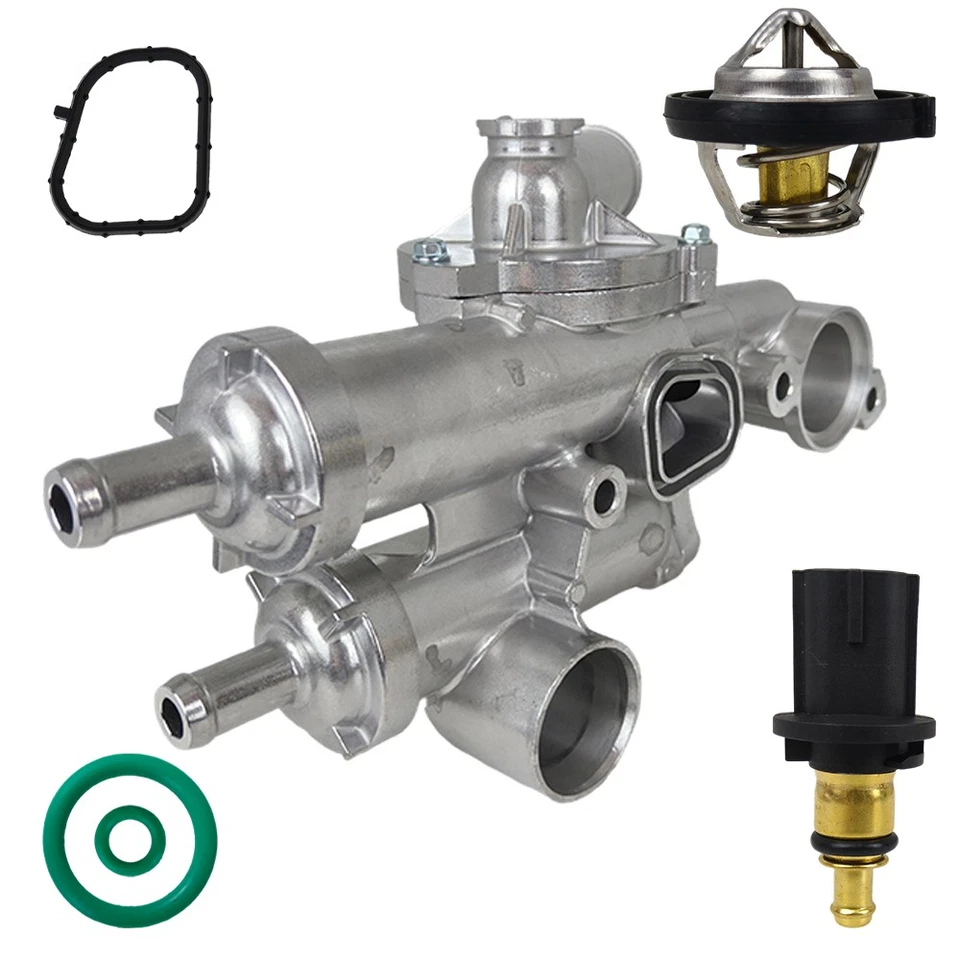 For 09-20 Dodge Journey 2008-2014 Avenger 2.4L Thermostat Housing Assembly - Image 4 of 4