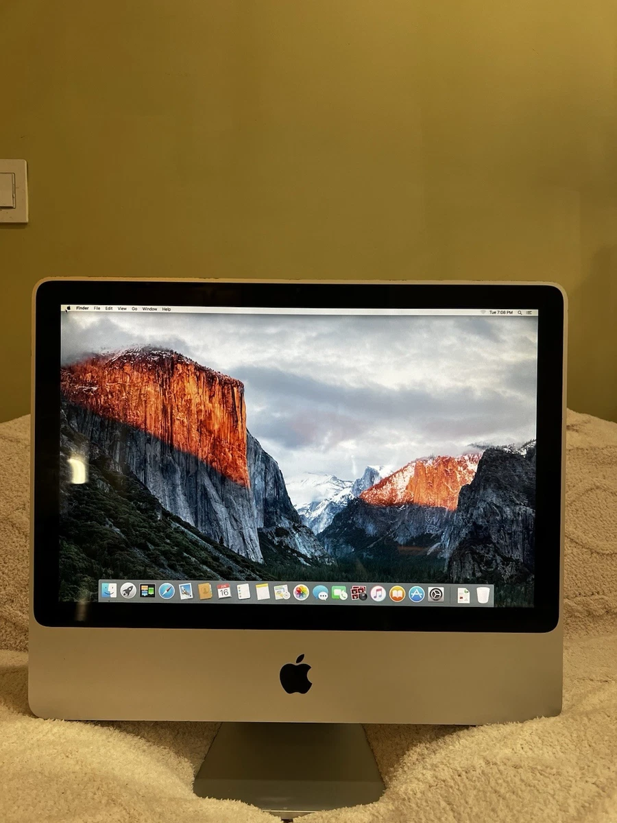 Apple iMac Mac OS X 10.11, El Capitan 2007 Apple Desktops & All-In