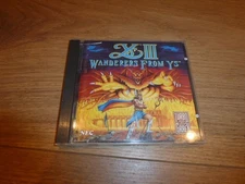 Ys III: Wanderers From Ys (TurboGrafx-16 CD, 1991) CIC Complete w/ Manual Hudson