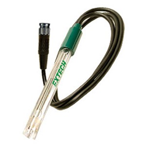 Extech 6015WC: Electrode, PH, 12MM Wtrproof W/Cable/Palm PH