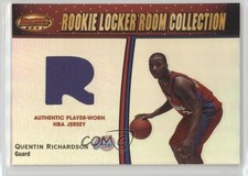 2000 Bowman's Best Rookie Locker Room Collection Relics Quentin Richardson 2u3