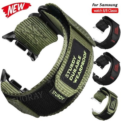 Nylon Armband Für Samsung Galaxy Watch 8/8 Classic Ultra 47mm Sport Uhrenarmband