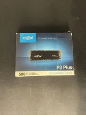 Crucial P3 Plus 500GB NVMe Internal SSD (CT500P3PSSD8)