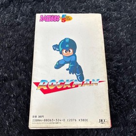 Rockman Famicom Guidebook 64 PGS Complete Strategy Retro Game