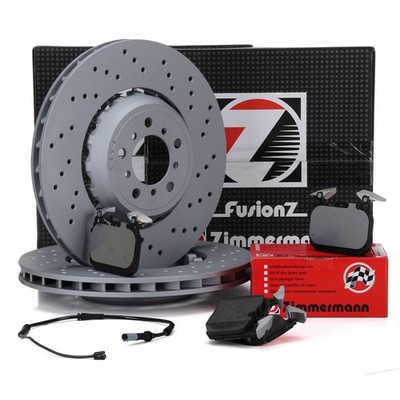 Zimmermann FORMULA Z Bremsscheiben Beläge für BMW F87 M2 F80 M3 F82 F83 M4 vorne
