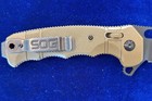 ORIGINAL SOG SEAL XR FDE IVORY /TACTICAL FOLDING KNIFE /PREMIUM/ S35VN /NEW/ BOX — photo 9