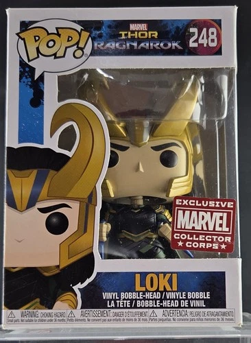 Funko POP! Thor Ragnarok Loki #248 Marvel Collector Corps Exclusive