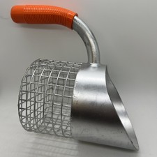 RTG Galvanized Super 5" Quick Drain Sand Scoop for Metal Detecting NEW