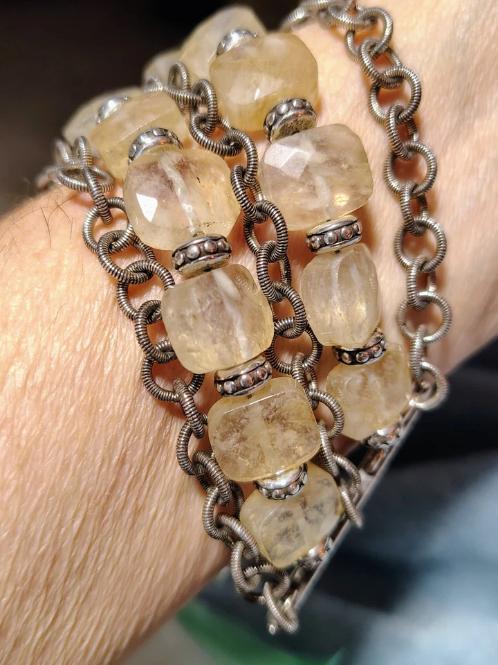 Brighton Rock My Heart Beaded Silver Bracelet - Image 3 of 4