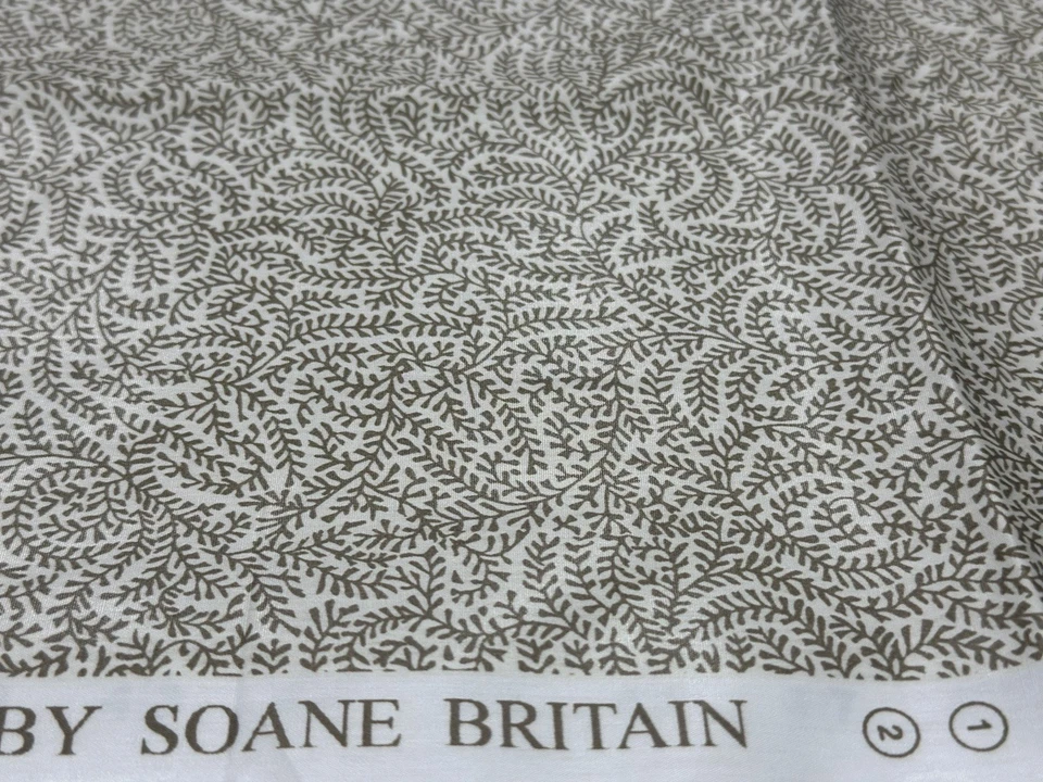 SOANE Britain Fabric ‘Coral - Chestnut’ – 1 Yard - Image 2 of 4
