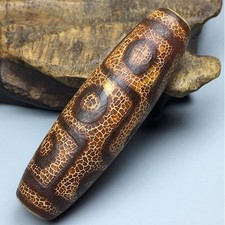 Tibetan Nine Eye Dzi Bead Necklace Bracelet Pendant Natural Agate Spiritual