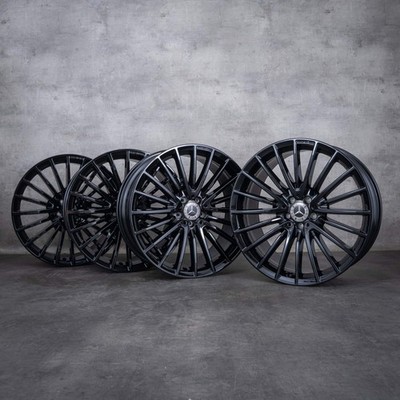 Mercedes S-Class Wheels 21 Inch W223 V223 A2234011700 A2234011800 Matte Black