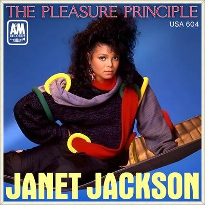 7'' JANET JACKSON The Pleasure Principle Shep Pettibone Mix A&M UK 1986 like NEW!