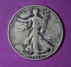 1937- Walking Liberty Half Dollar #P32943
