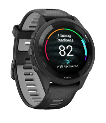 Garmin Forerunner 265 GPS Watch - Black/Powder Gray for sale