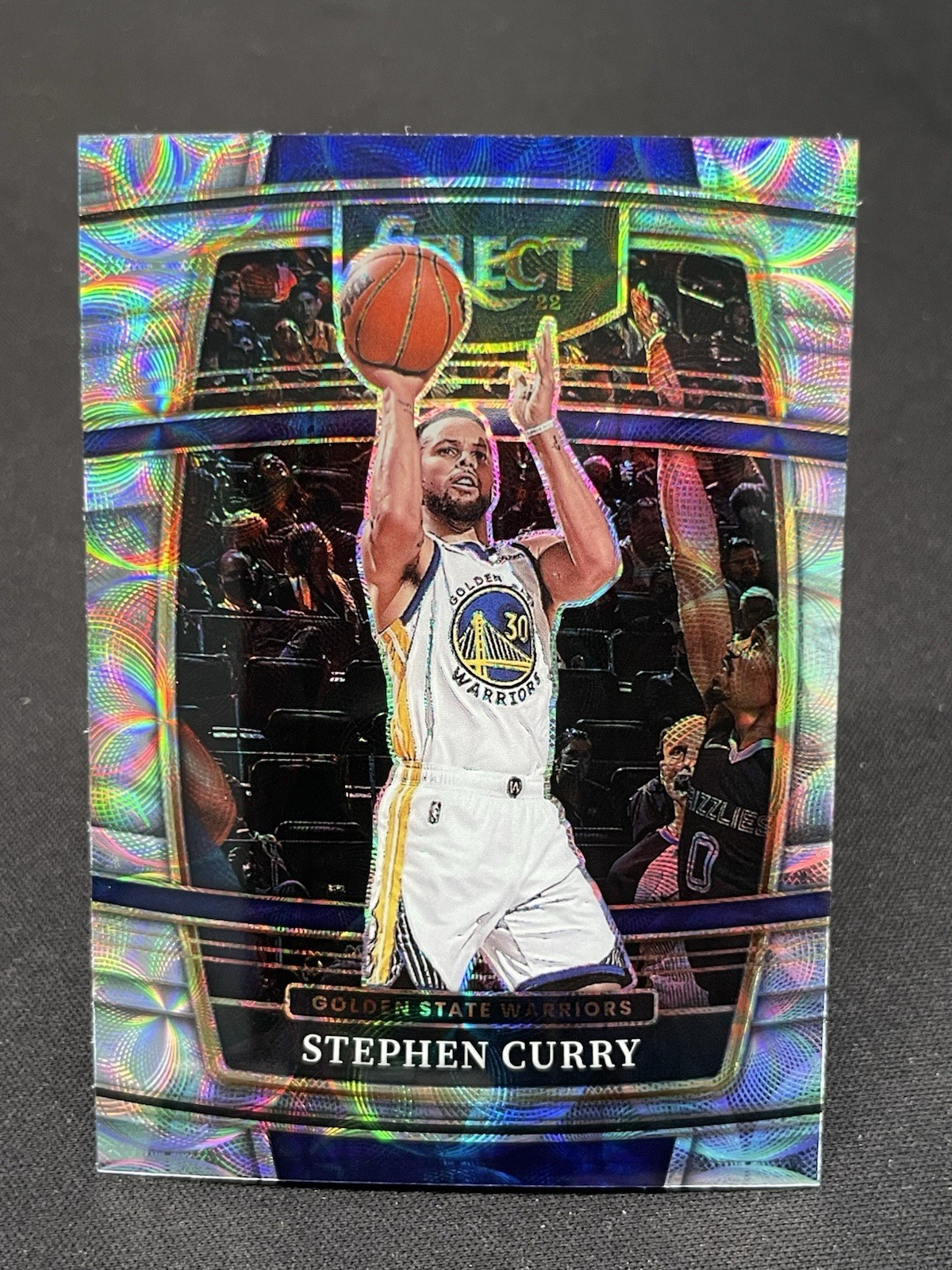 STEPH CURRY 2021-22 Select Concourse Scope Prizm #94 Warriors