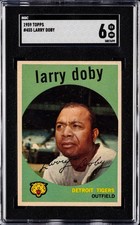 Top 10 Larry Doby Baseball Cards 23