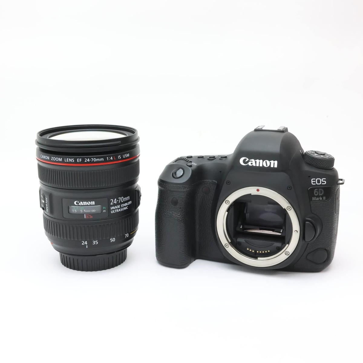デジタルカメラ Canon EOS 6D Mark ii EF 24-70 F4L IS USM Amazon.com : Canon EOS 6D Mark II with EF 24-105mm IS STM