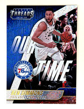 Ben Simmons 2018-19 Panini Threads Basketball Our Time Dazzle Insert - 76ers