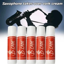 5pcs/set Cork Grease Lipstick Style For Clarinet Saxophone Lubricate X^uk| A9F3