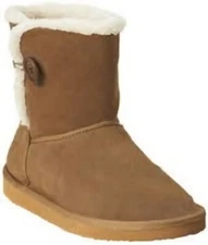 Easy Spirit Abisailoh boot tan brown suede sz 7 Med New DEFECT