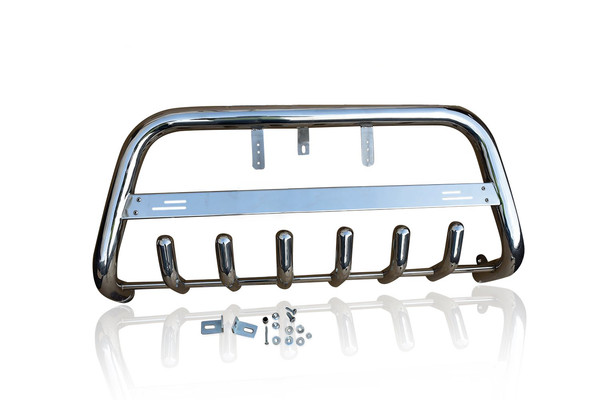 Bull Bar A-Stange Abnehmbar Logo Mittelplatte FüR Vauxhall Opel Vivaro 02-14-image