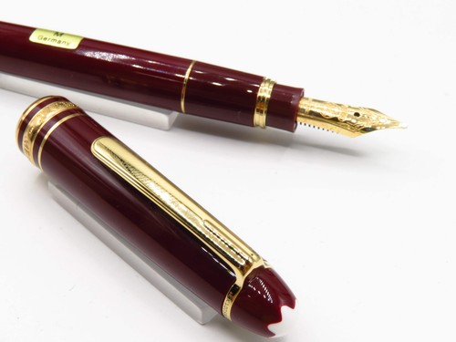 Montblanc Meisterstuck 114 Mozart Burgundy fountain pen - 第 3/7 張圖片