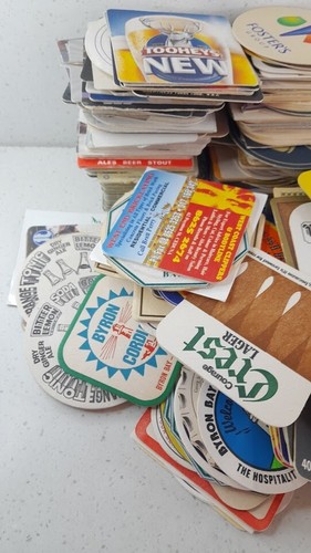 Coasters Drink Drinking Beer Coasters Mixed Advertising Locations Bulk Bundle - Picture 20 of 24