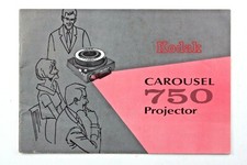 189441 Kodak Carousel 750 Projector Genuine Original User Instruction Manual
