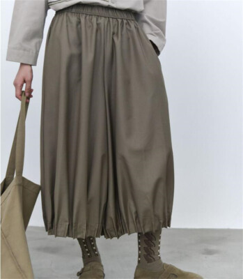 Japanese Style Retro loose Wide-leg Pants Women Casual Trousers Culotte