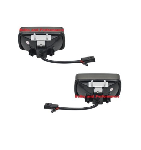 SMOKED LENS LED REAR BUMPER REVERSE FOG LAMPS For 2002-18 MERCEDES G CLASS W463 - Picture 4 of 5