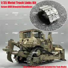 1/35 Caterpillar Israel D9R Teddy Bear Dozer Metal Tracks Upgrade Set Fits MENG