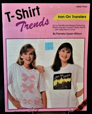 T Shirt Trends Iron On Book Pattern Craft Hobby Clothes Clothing by Plaid 8460