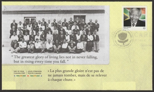 Canada #2806, Black History, Nelson Mandela, Official First Day Cover, FDC 2015